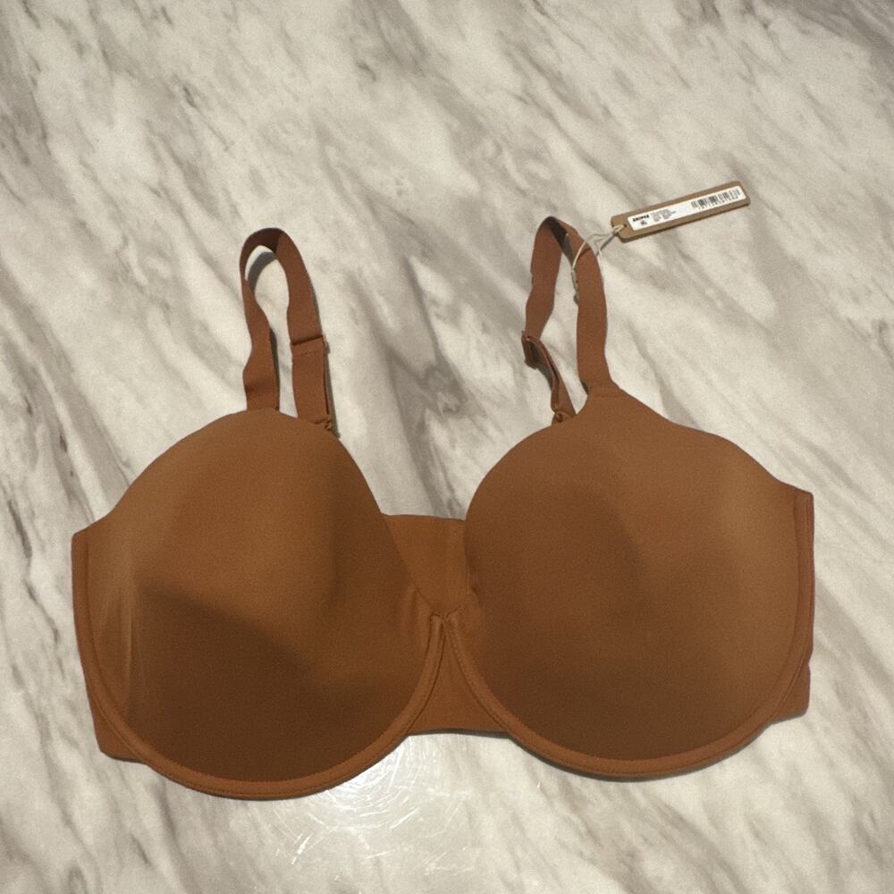 SKIMS Fits Everybody T-Shirt Demi Underwire Bra Bronze 40DD BR-UWR-2294 0149